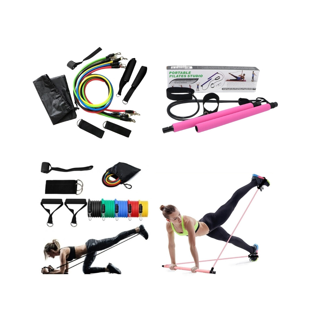 Set Bandas Elasticas Tubos 11 Piezas