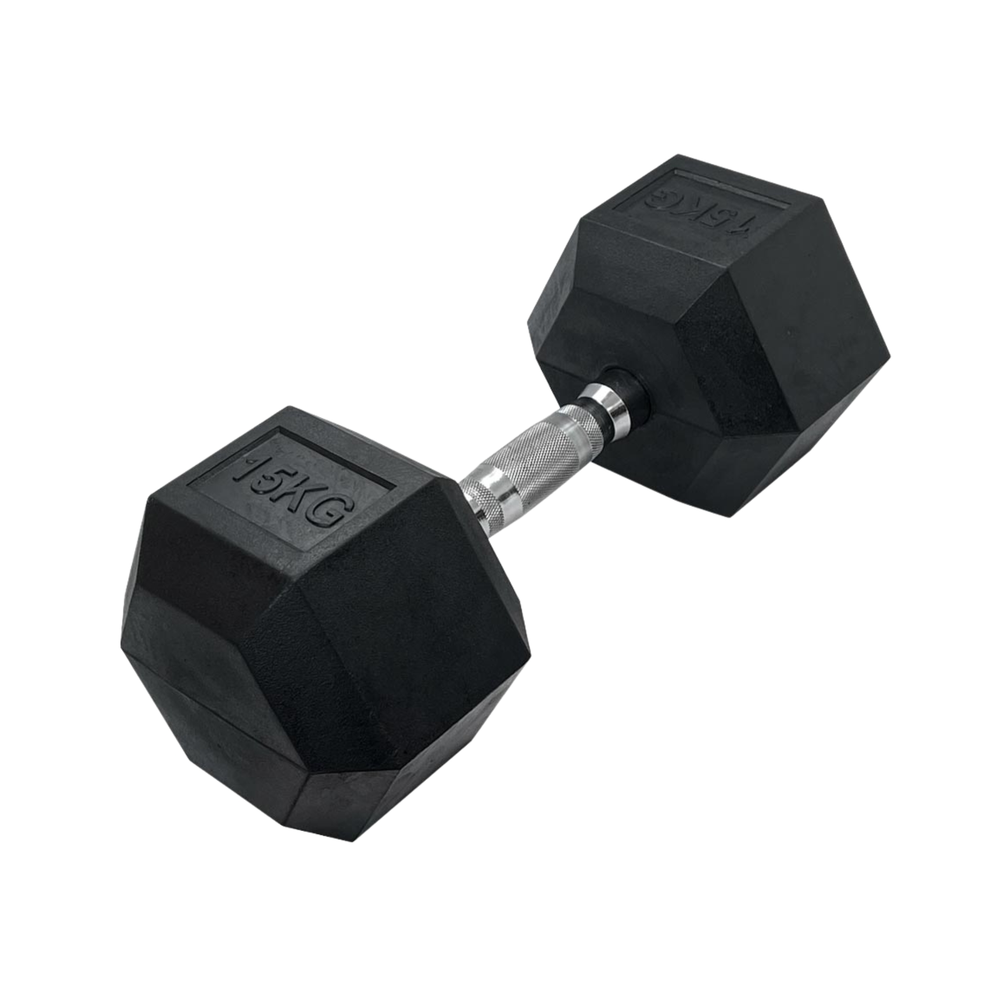 Mancuerna Hexagonal 15 kg Ejercicio Pesas