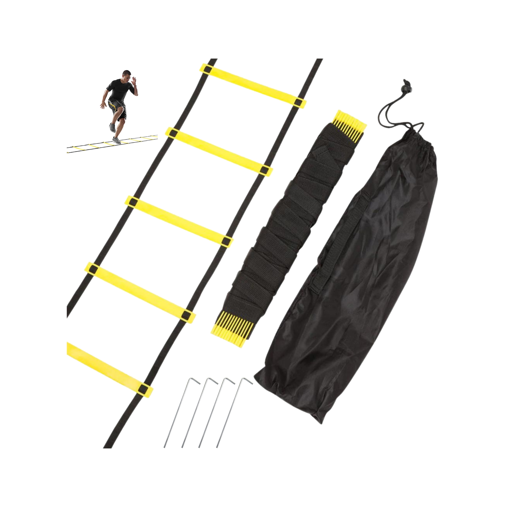 Escalera de Agilidad y Coordinacion DRB 6 mts -12 peldaños